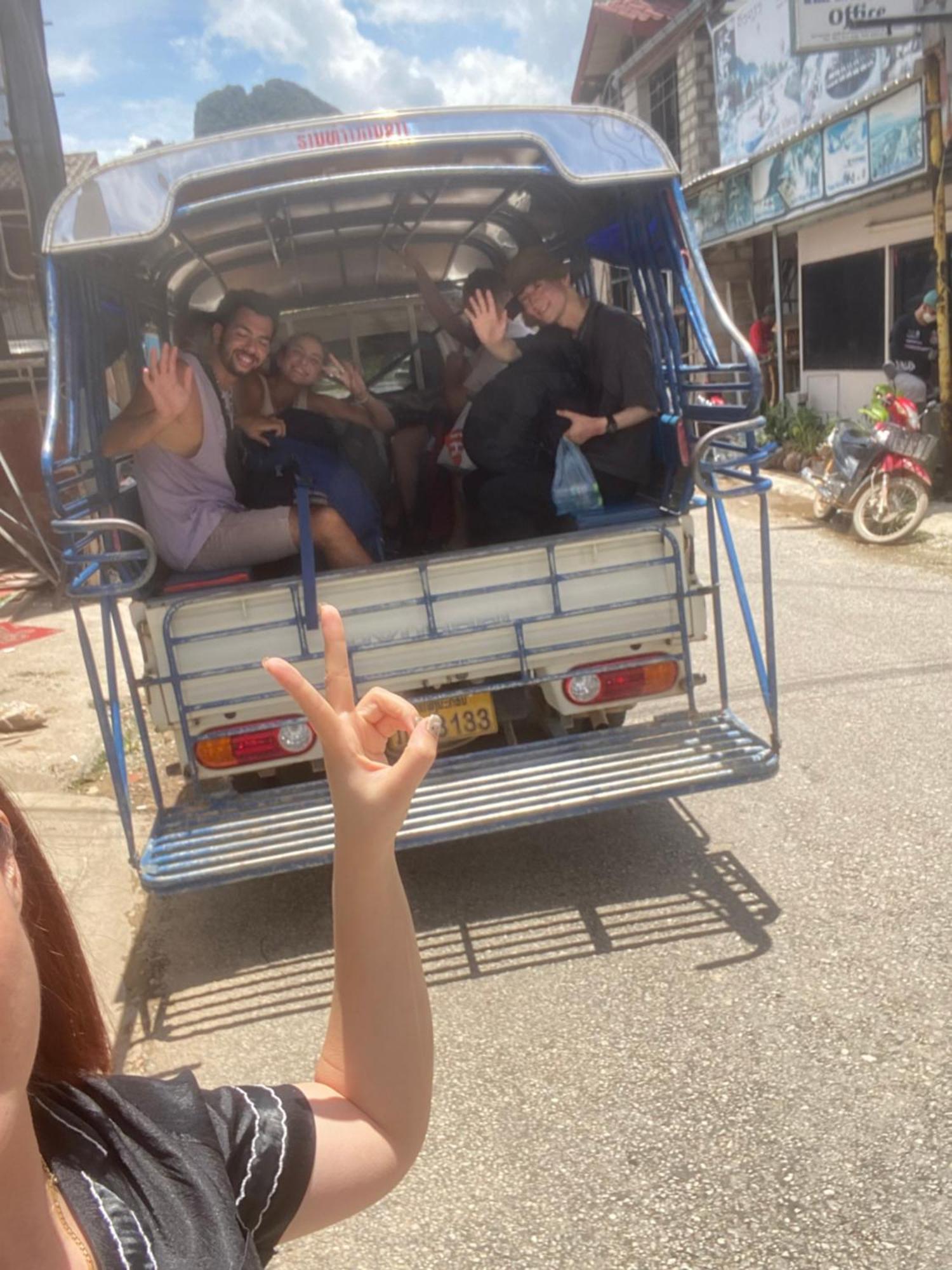 Vang Vieng Victory Hostel Ngoại thất bức ảnh