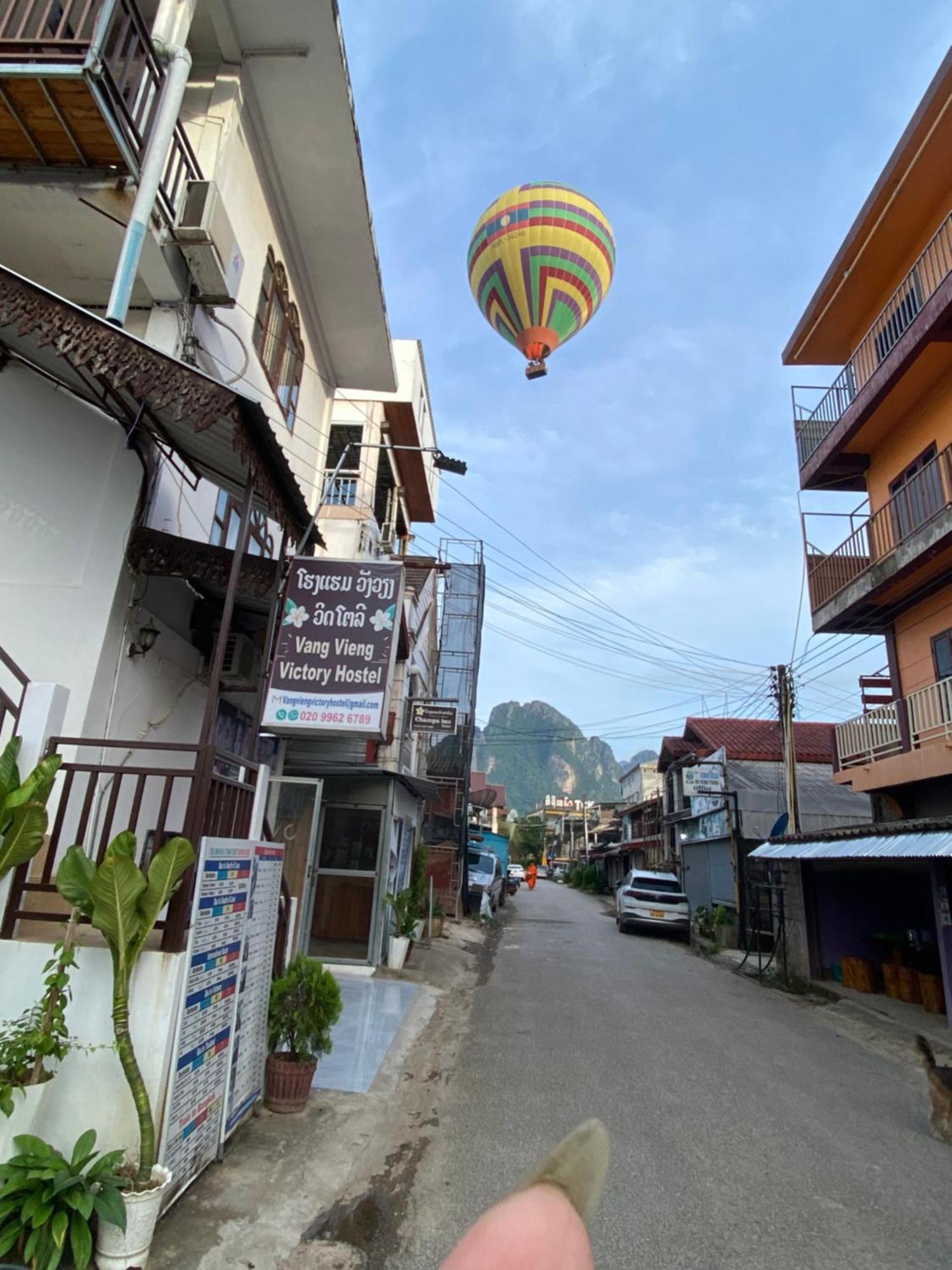 Vang Vieng Victory Hostel Ngoại thất bức ảnh